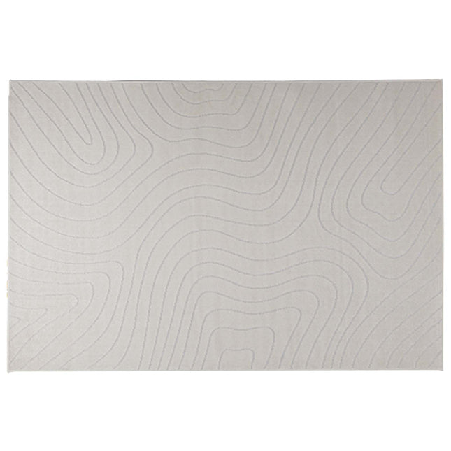 Indendørs og udendørs tæppe PALMERAS Creme 340 x 240 cm