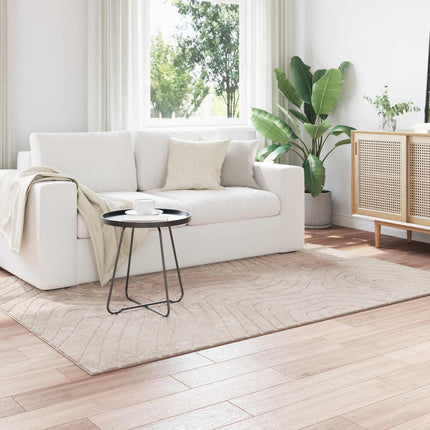 Indendørs og udendørs tæppe PALMERAS Beige 160 x 230 cm