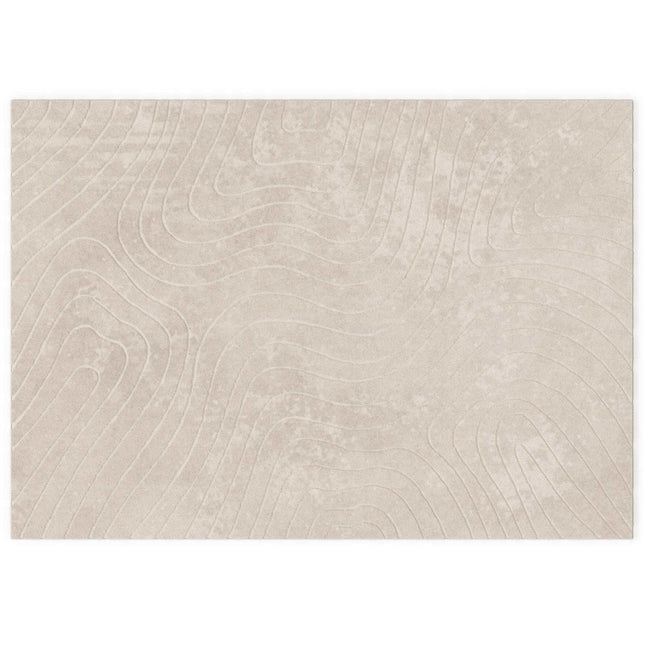 Indendørs og udendørs tæppe PALMERAS Beige 200 x 280 cm