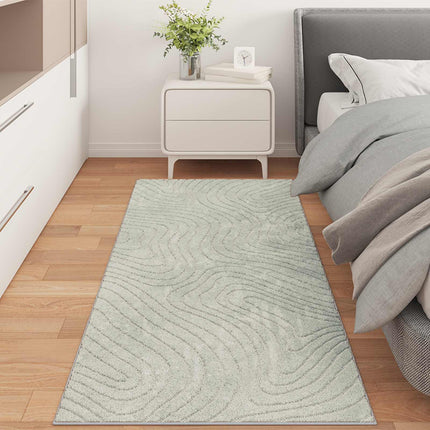 Indendørs og udendørs tæppe PALMERAS Grøn 80 x 150 cm Polyester