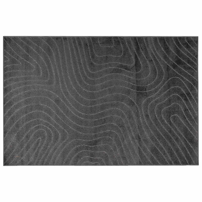 Indendørs og udendørs tæppe PALMERAS Antracit 280 x 200 cm