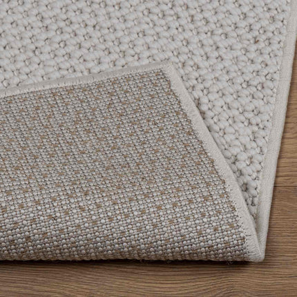Områdetæpper Rektangulær LUGO Creme 280 x 200 cm Polyester