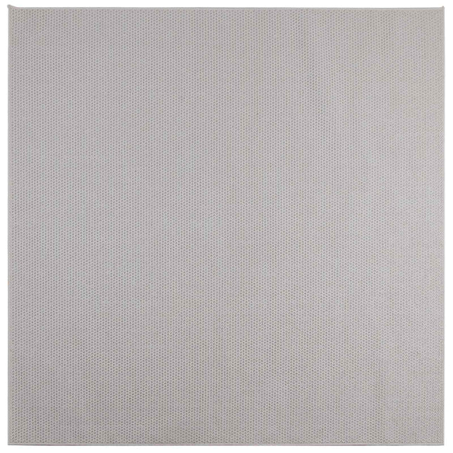 Områdetæpper Firkantet LUGO Creme 200 x 200 cm Polyester