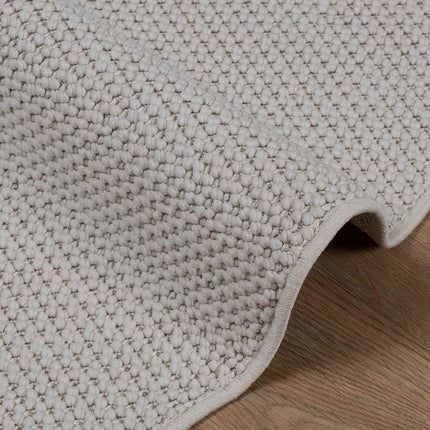 Områdetæpper Rund LUGO Creme Ø 160 CM Polyester