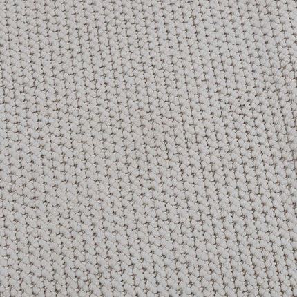 Områdetæpper Rund LUGO Creme Ø 200 CM Polyester