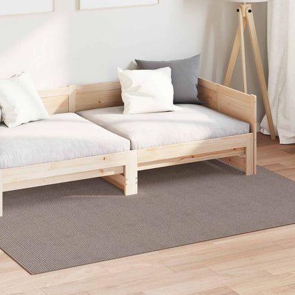 Indendørs tæppe LUGO Gråbrun 120 x 170 cm Polyester