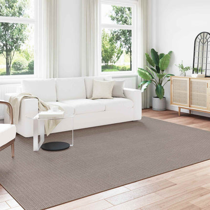 Indendørs tæppe LUGO Gråbrun 240 x 340 cm Polyester