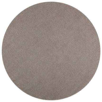 Områdetæpper Rund LUGO Gråbrun Ø 160 CM Polyester