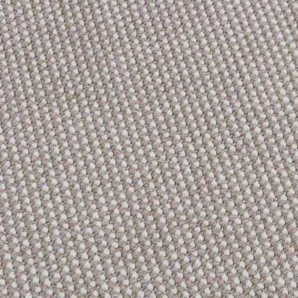 Områdetæpper Rund LUGO Creme og Taupe Ø 160 CM Polyester