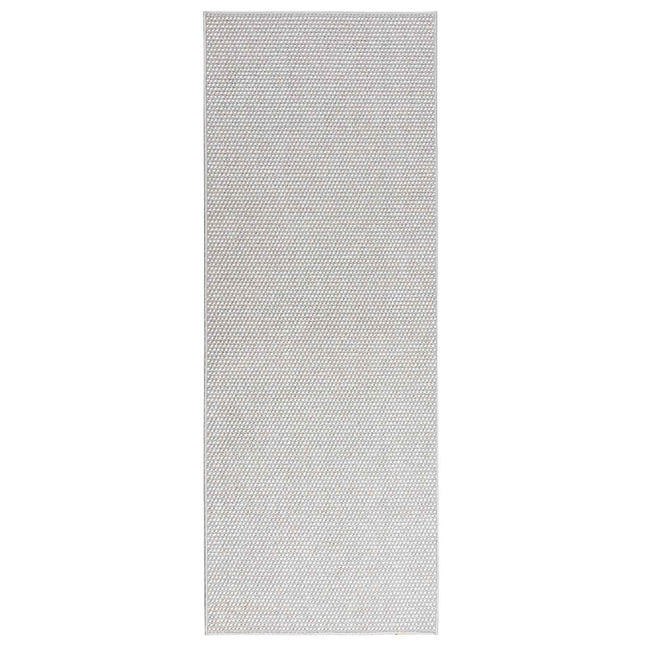 Områdetæpper Rektangulær LUGO Creme og grå 80 x 150 cm
