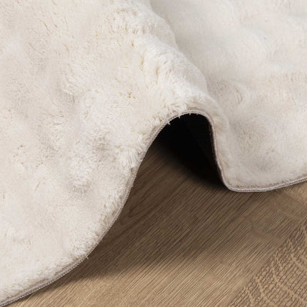 Områdetæpper Rektangulær SIROLO Beige 150 x 80 cm Polyester