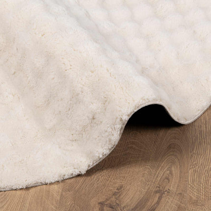 Områdetæpper Rund SIROLO Beige Ø 200 CM Polyester