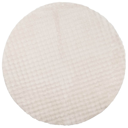 Områdetæpper Rund SIROLO Beige Ø 200 CM Polyester