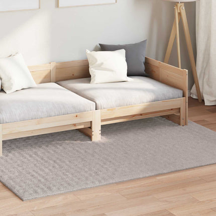 Områdetæpper SIROLO Sandfarvet 230 x 160 cm Polyester