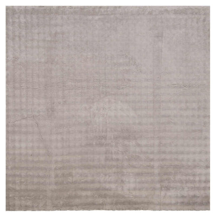 Områdetæpper Firkantet SIROLO Sandfarvet 200 x 200 cm Polyester