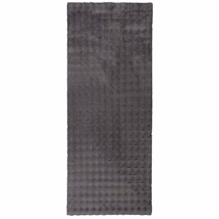 Områdetæpper Rektangulær SIROLO Antracit 200 x 80 cm Polyester