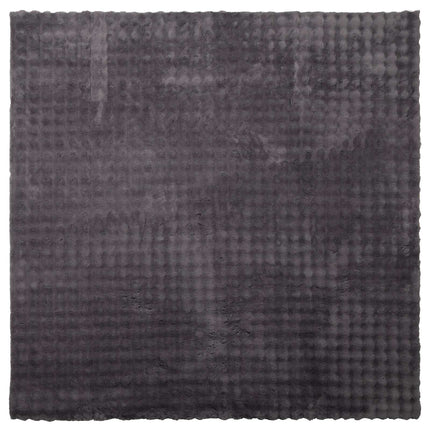 Områdetæpper Firkantet SIROLO Antracit 240 x 240 cm Polyester