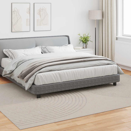 Indendørs tæppe GALATI Creme 340 x 240 cm Polyester