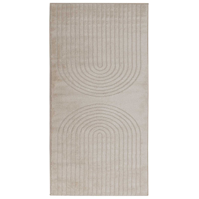 Indendørs tæppe GALATI Beige 150 x 80 cm Polyester