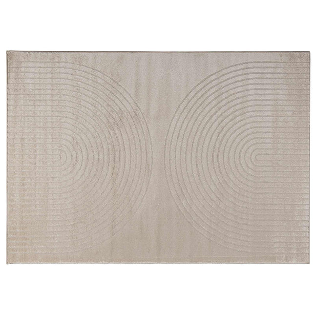 Indendørs tæppe GALATI Beige 170 x 120 cm Polyester