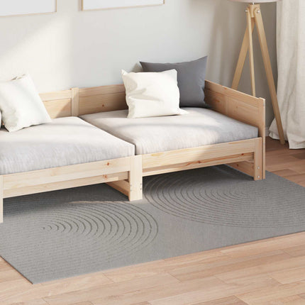 Områdetæpper Rektangulær GALATI Grå 230 x 160 cm Polyester