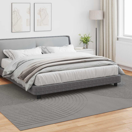 Områdetæpper Rektangulær GALATI Grå 280 x 200 cm Polyester