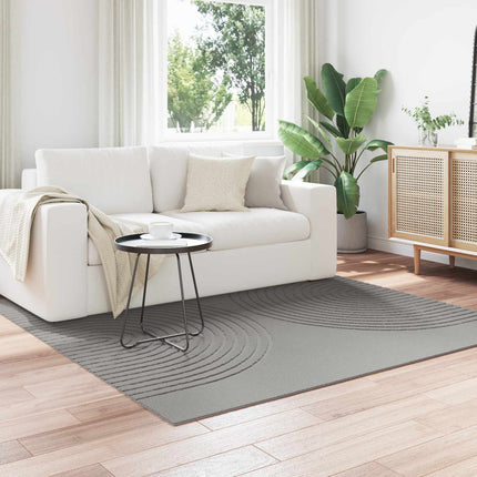 Områdetæpper Firkantet GALATI Grå 200 x 200 cm Polyester