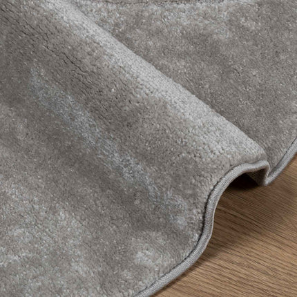 Områdetæpper Rund GALATI Grå Ø 120 CM Polyester