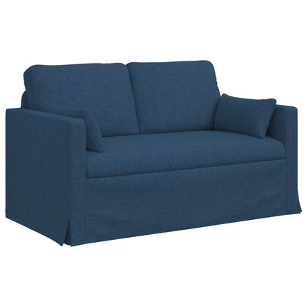 Sofa Sæt 2 pcs Blå 139 x 78 x 80 cm Stof