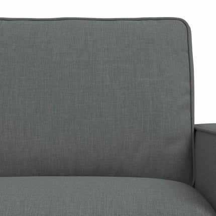 Sofa Sæt 2 pcs Mørkegrå 162 x 80 x 82 cm Stof