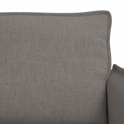 Sofa Sæt 2 pcs Gråbrun 136 x 82 x 85 cm Stof