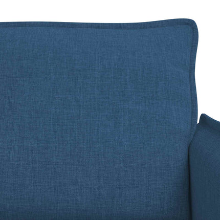 Sofa Sæt 2 pcs Blå 136 x 82 x 85 cm Stof