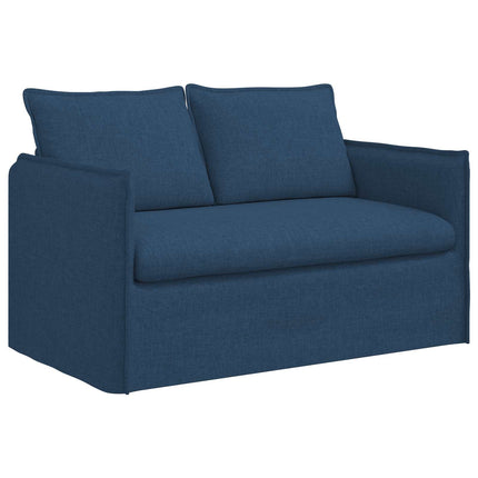 Sofa Sæt 2 pcs Blå 136 x 82 x 85 cm Stof