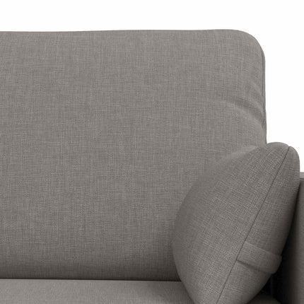 Sofa Sæt 2 pcs Gråbrun 158 x 78 x 80 cm Stof