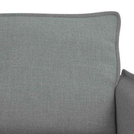 Sofa Sæt 2 pcs Lysegrå 156 x 82 x 85 cm Stof