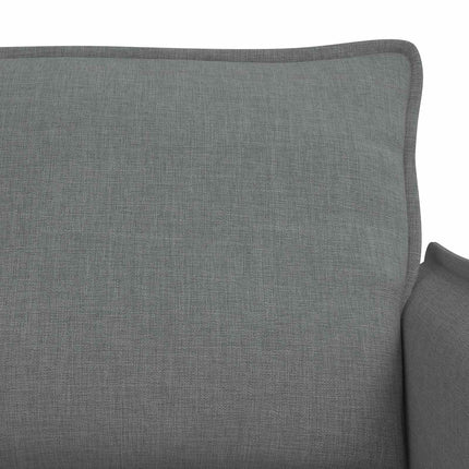 Sofa Sæt 2 pcs Mørkegrå 196 x 82 x 85 cm Stof