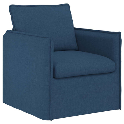 Sofa Sæt 2 pcs Blå 196 x 82 x 85 cm Stof