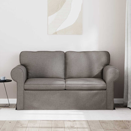 Sofa Gråbrun 155 x 82 x 80 cm Stof