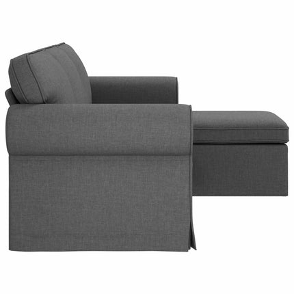 Sofa Mørkegrå 195 x 138 x 80 cm Stof