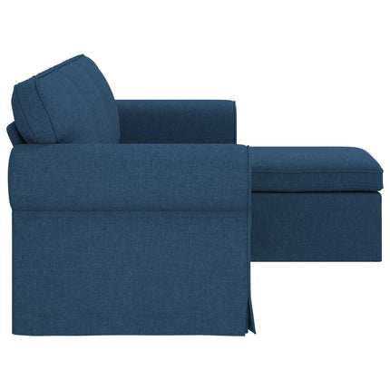 Sofa Blå 195 x 138 x 80 cm Stof