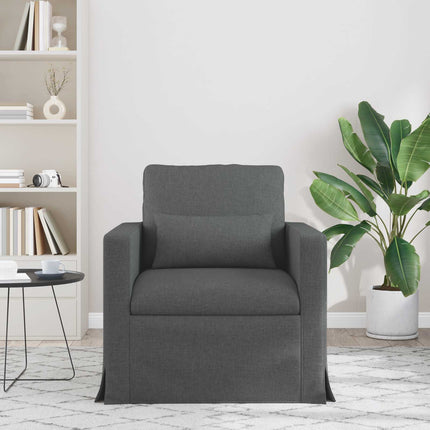 Sofa Mørkegrå 78 x 78 x 80 cm Stof