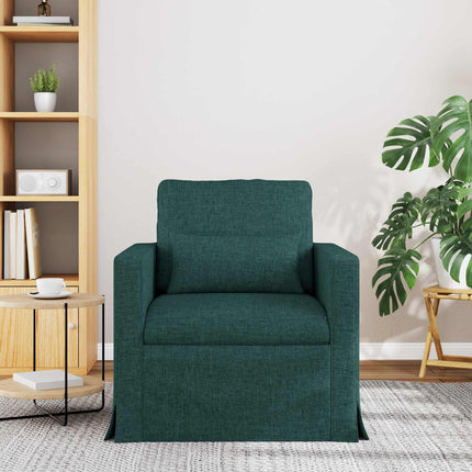 Sofa Mørkegrøn 78 x 78 x 80 cm Stof