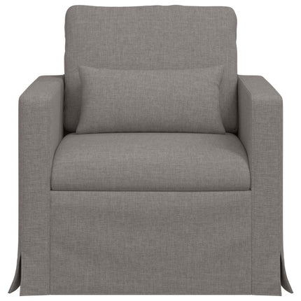 Sofa Gråbrun 78 x 78 x 80 cm Stof
