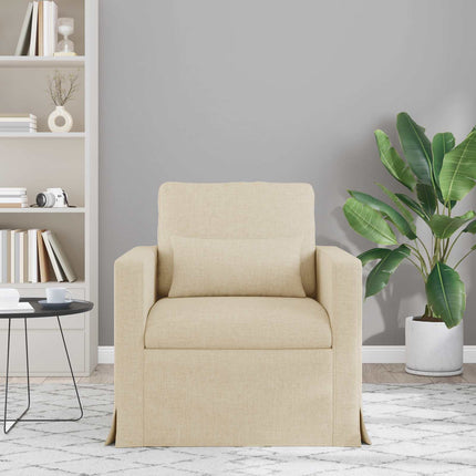 Sofa Creme 78 x 78 x 80 cm Stof