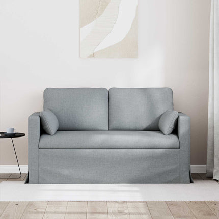 Sofa Lysegrå 139 x 78 x 80 cm Stof