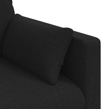 Sofa Sort 139 x 78 x 80 cm Stof