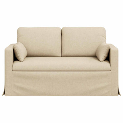 Sofa Creme 139 x 78 x 80 cm Stof