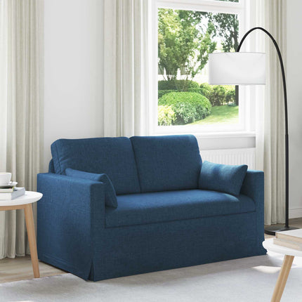 Sofa Blå 139 x 78 x 80 cm Stof