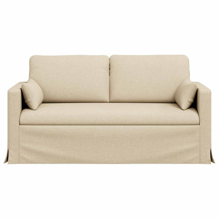 Sofa Creme 158 x 78 x 80 cm Stof