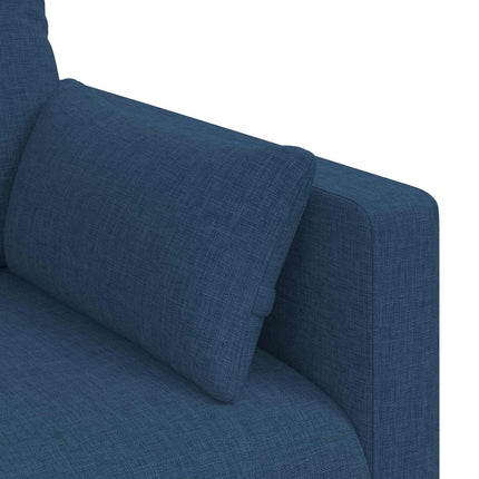 Sofa Blå 158 x 78 x 80 cm Stof